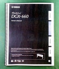 Yamaha DGX-660 Instruction