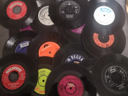 Vintage vinyl records - 7", for