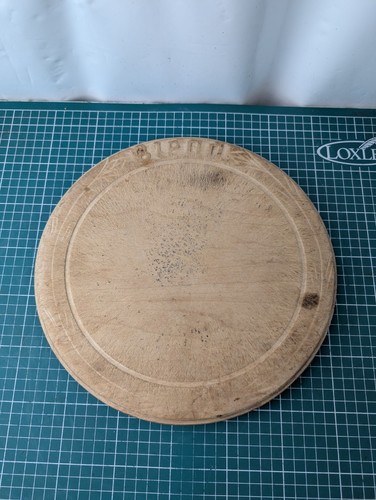 Carved wooden bread board - carved,