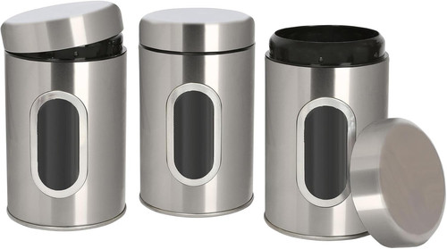 Tea coffee sugar canisters set - canisters,