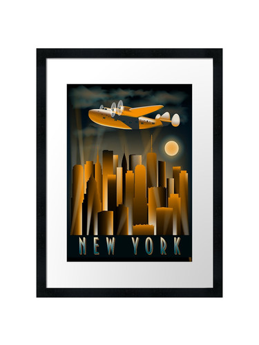 Art deco tall high rise - art,