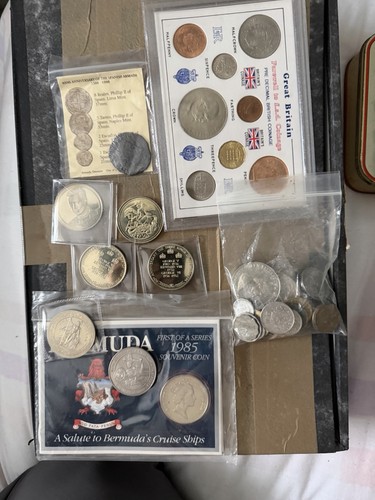 Mixed lot coins various - lot, of