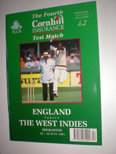 ENGLAND v WEST INDIES, FOURTH