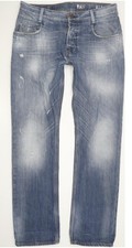 G-Star Men Blue Straight Regular Jeans W34 L32 (98603)
