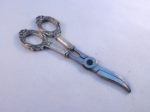 Floral web sterling handle - floral,