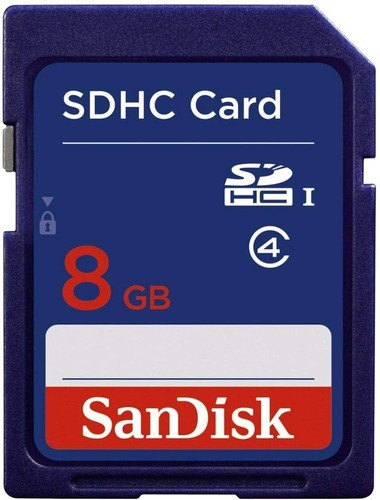 Sandisk 8gb card sdhc - 8gb,