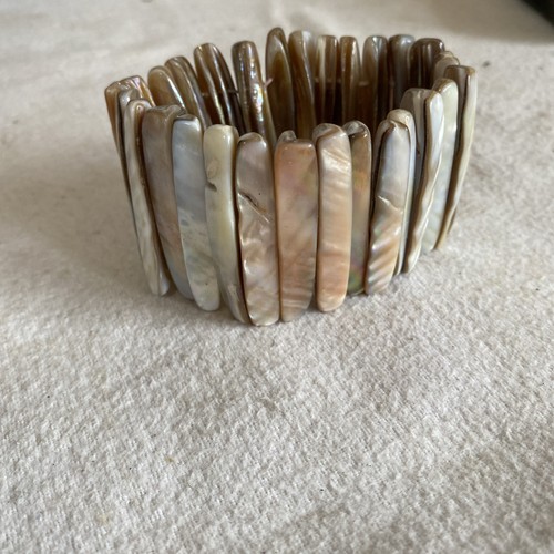 Vintage abalone cuff bracelet - vintage,