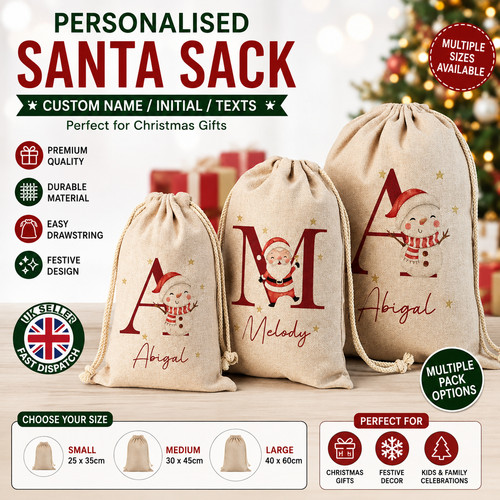 Personalised christmas santa - personalised,