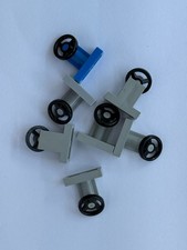 Used, 7 x Ex Cond 3829c01 Vehicle Steering Stand 1 x 2 with Black Steering Wheel