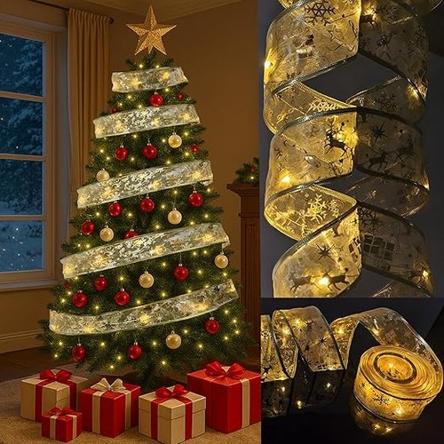 Christmas tree lights - christmas,