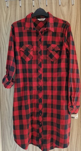 Elly ladies shirt dress size - elly.,