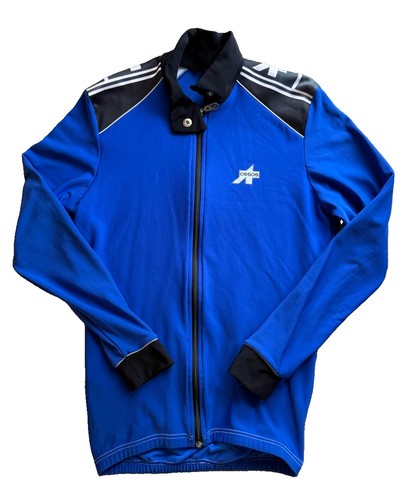 Assos vintage full zip blue - assos,