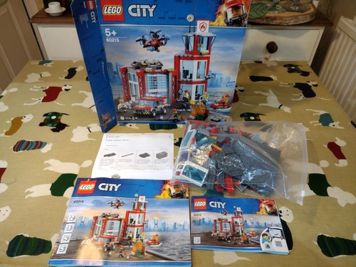 Lego city fire station - fire,