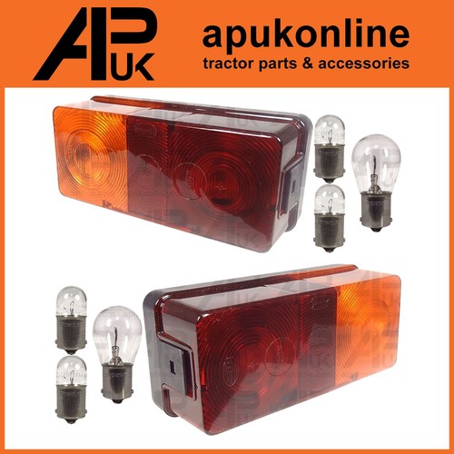 Pair rear brake lights bulbs - &,