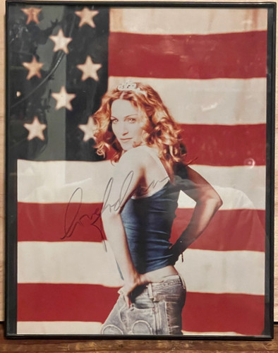 Madonna signed autograph - autograph, x