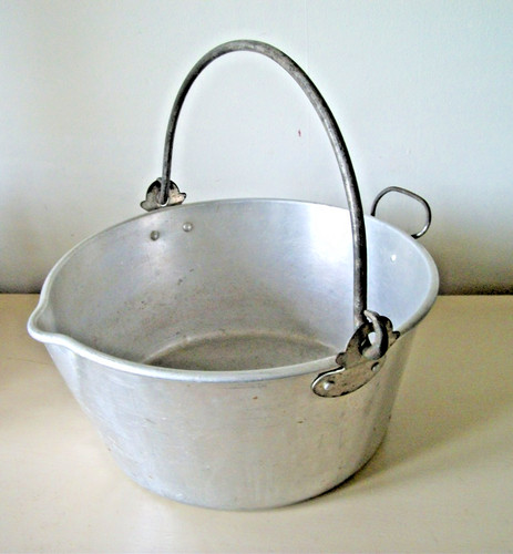 Aluminium jam preserve pan - aluminium,