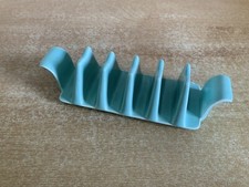 Poole Twintone - Ice Green Toast Rack 