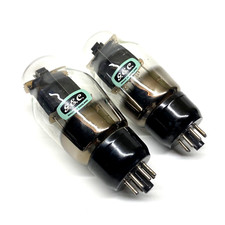 Matched Pair  KT66  Clear