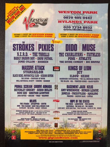 Festival strokes pixies - , |