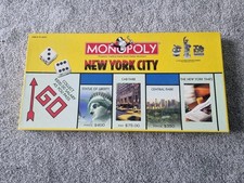 Vintage Monopoly New York City Edition 2001 Board Game Fully Complete 