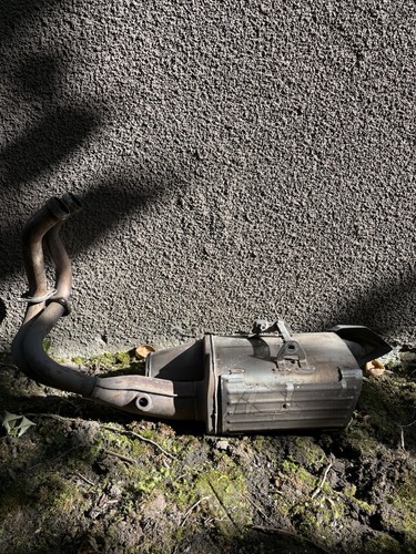Exhaust silencer manifold - exhaust,