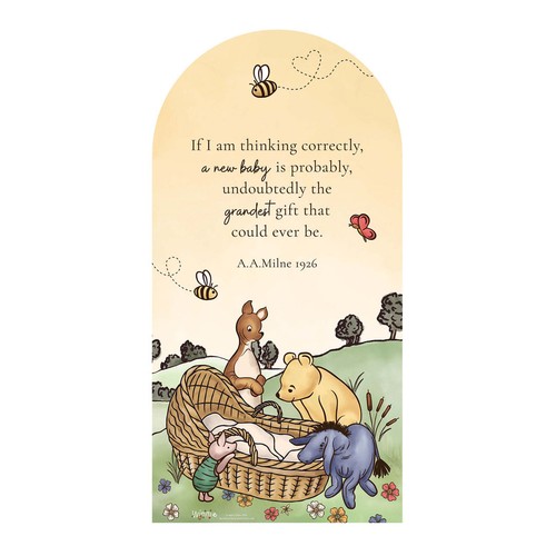 Pooh bear and baby - and,