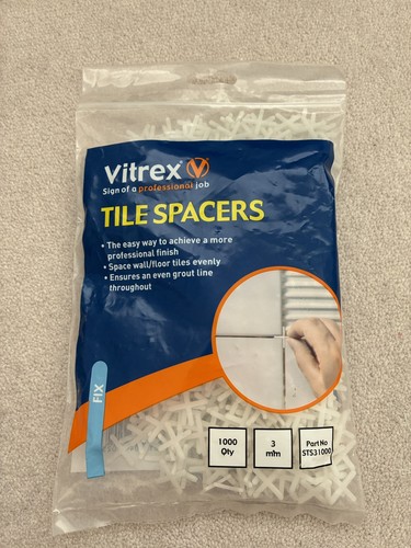 Vitrex plastic tile spacers - vitrex,