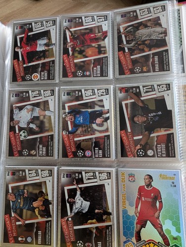 Full binder album - album, topps