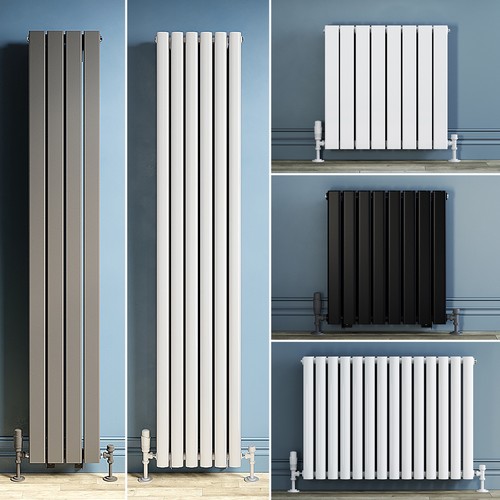 Central heating radiator flat - heating,