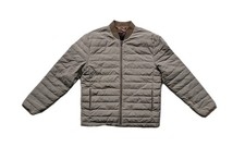 Zara Mens Grey Quilted Puffer