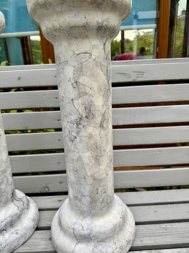 1pair ceramic faux marble - 1pair,