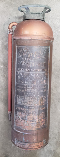 Vintage pyrene soda acid - pyrene,