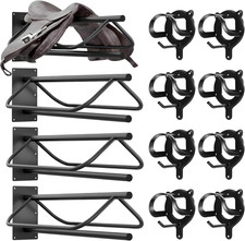 12 Pack Saddle Rack Wall Mount