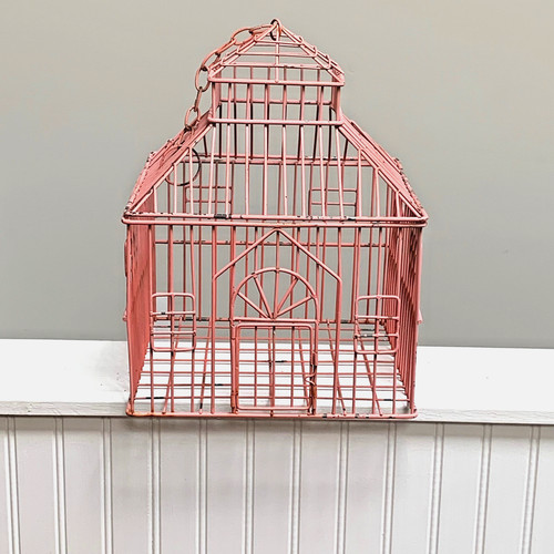 Vintage pink metal - vintage, decorative