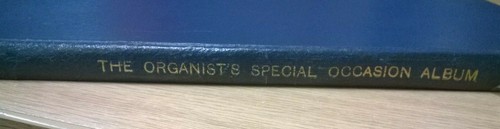 The organists special occasion - the,