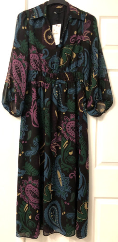 Zara 2023 long printed - zara, dress