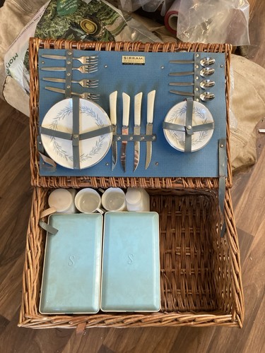 Sirram vintage picnic basket - picnic,