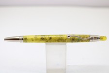 Vintage (1997) Jean Pierre Lepine Indigo Murano Lime Green Ballpoint Pen