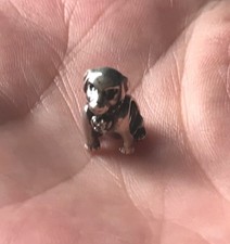 Authentic Pandora ALE 925 Sterling Silver Labrador Dog Puppy Seated Charm 
