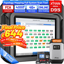 2026 XTOOL D9S Car Diagnostic