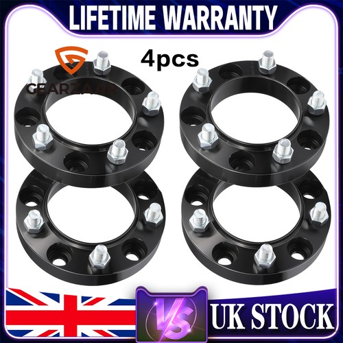 Bolt black wheel spacers - bolt-on,