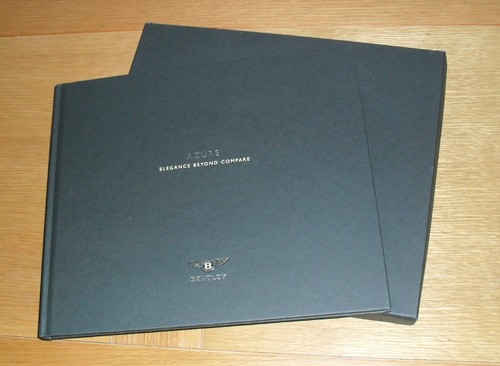 Bentley azure boxed brochure - azure,