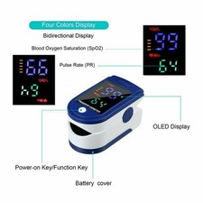 Finger Pulse Oximeter Blood