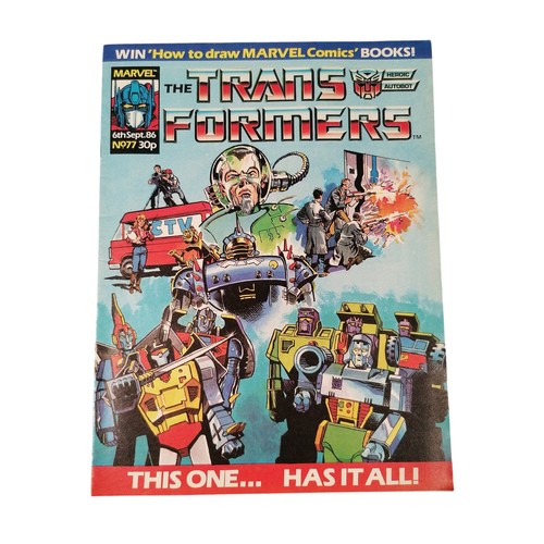Transformers marvel uk - transformers,