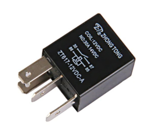 12v relay pin - pin, 30amp