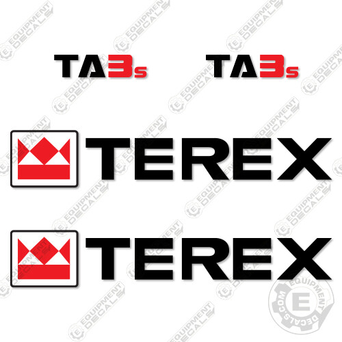 Fits terex ta3s decal - fits,