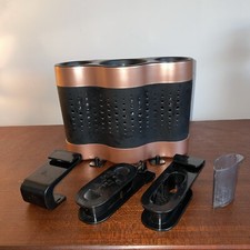 Minky Styling Dock Station Hair Straighteners Tongs Hairdryer Storage Rose Gold