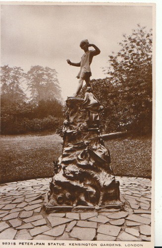 London postcard peter pan - postcard,