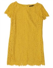 Zara Womens Lace Shift Dress