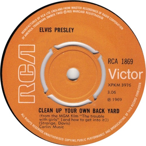 Elvis presley clean up - elvis,
